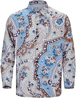 Hawaiian Shirts for Men 3XL Formal Shirts T-Shirts for Men Printed Regular Fit Shirts Blouses for Men Silk Casual Shirts Tee Shirts for Men Spring-Summer Long/Short/Sleeveless Sleeve Summer Autum