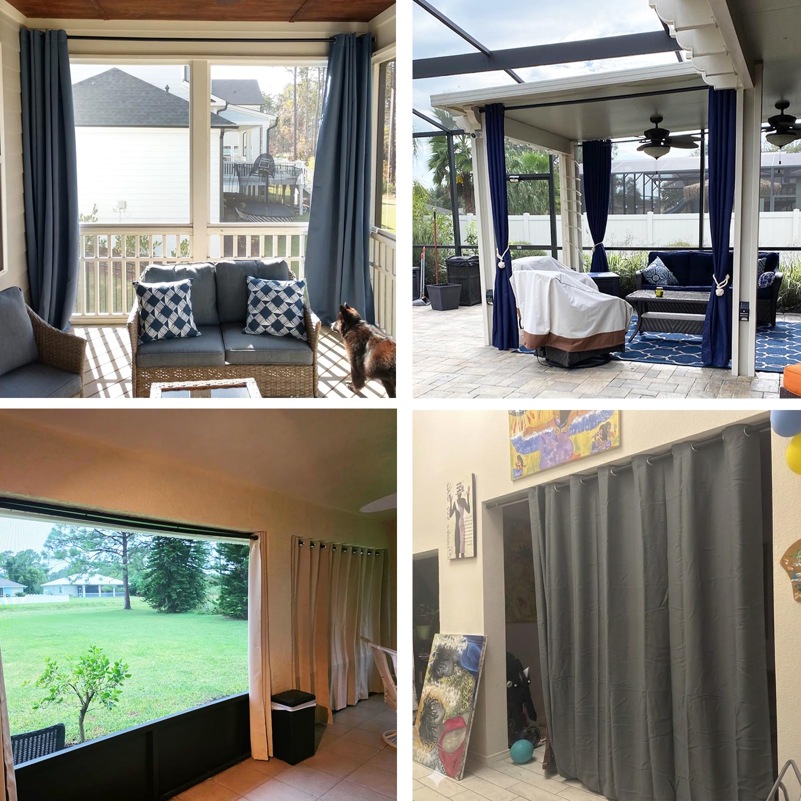 Zugfeder Gardinenstange schwarz ausziehbar ohne Bohren rostfreier Stahl für Badezimmer Dusche Fenster 83-122 Inch