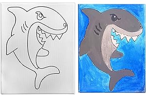 Kids Coloring Canvas Meant for Painting Fun