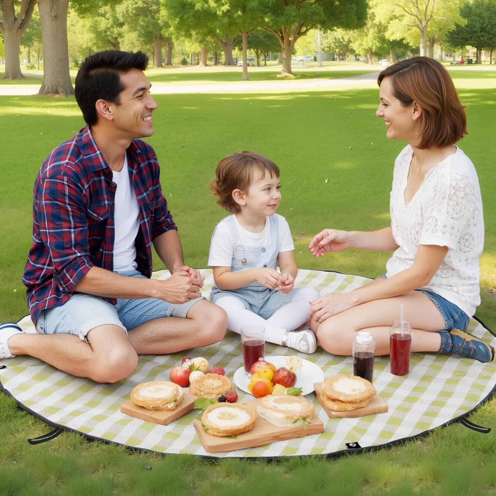 Couverture Pique-Nique D'Extérieur Tapis imperméable pliable 124 cm