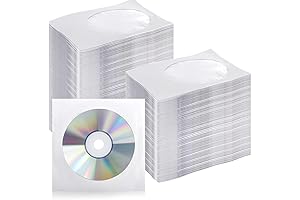 Fasmov: White Envelopes For DVDs (Set of 1000)