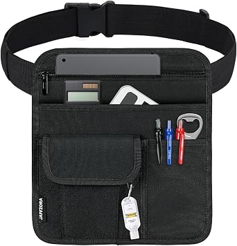 Server Waist Pouch,Restaurant Waitress Accessories Bag,Utility Money Bag Working Serving Apron for Waiter Waitress