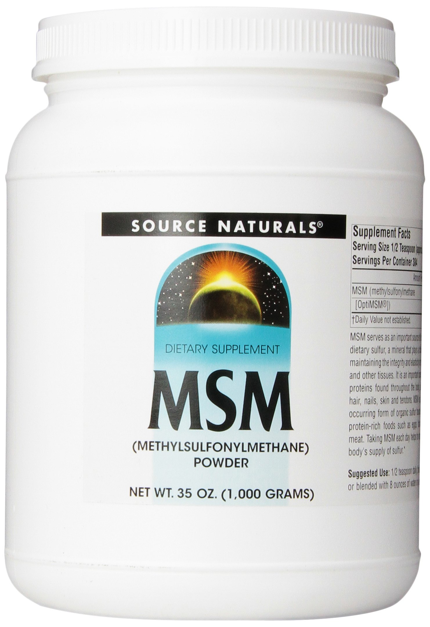 MSM Powder, 2.2 lbs (1000 g)