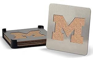 YouTheFan NCAA Boasters: Enduring and Stylish Michigan Coasters