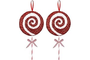 Poen Gigante 16 Pulgadas Piruletas para Árbol de Navidad