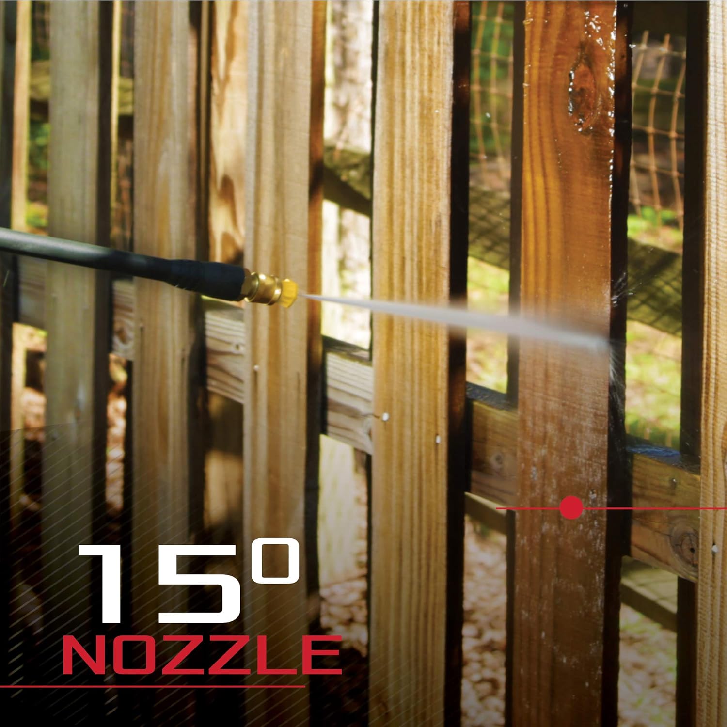 New Arrivals POWERWORKS 1800 PSI (1.2 GPM) Pressure Washer, PWA104, Black&Red