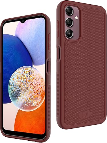 Vista 8 de TUDIA LINNGRIP - Funda protectora de TPU suave con agarre ultradelgado diseñada para Galaxy A14 5G (2023), a prueba de golpes, delgada y ligera
