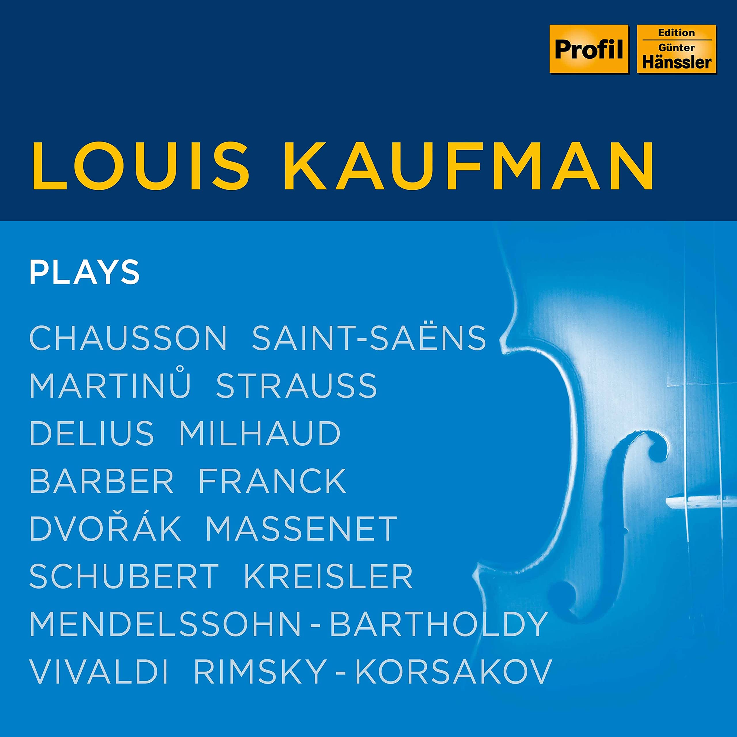 Ernest Chausson, Charles-Camille Saint-Saëns, Bohuslav Martin?, Richard Strauss, Frederick Delius, Darius Milhaud, Anton