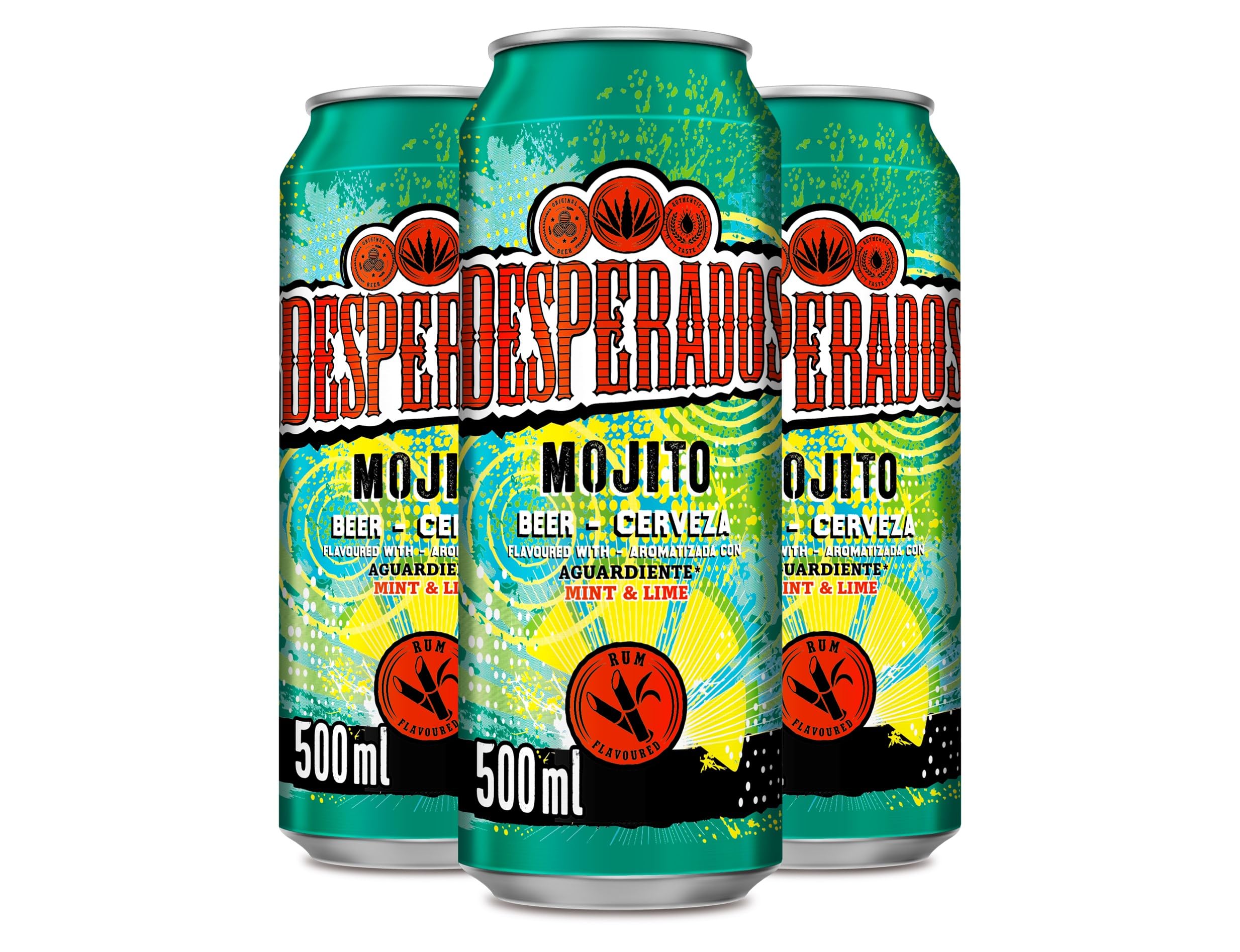 Desperados Cerveza Mojito Pack Lata, 24 x 50cl