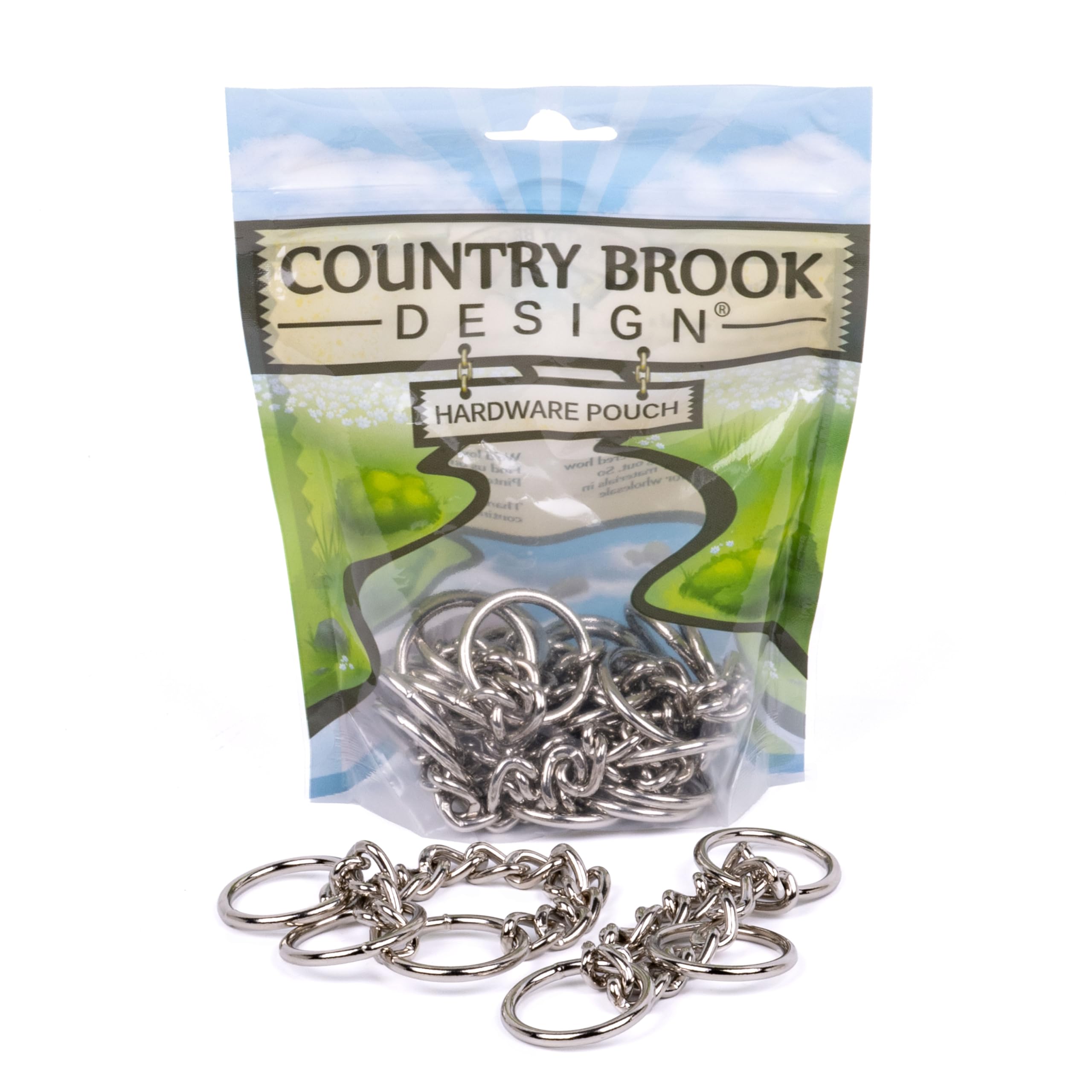 Country Brook Design - 1 Inch Half Check Chains (Pack of 5)