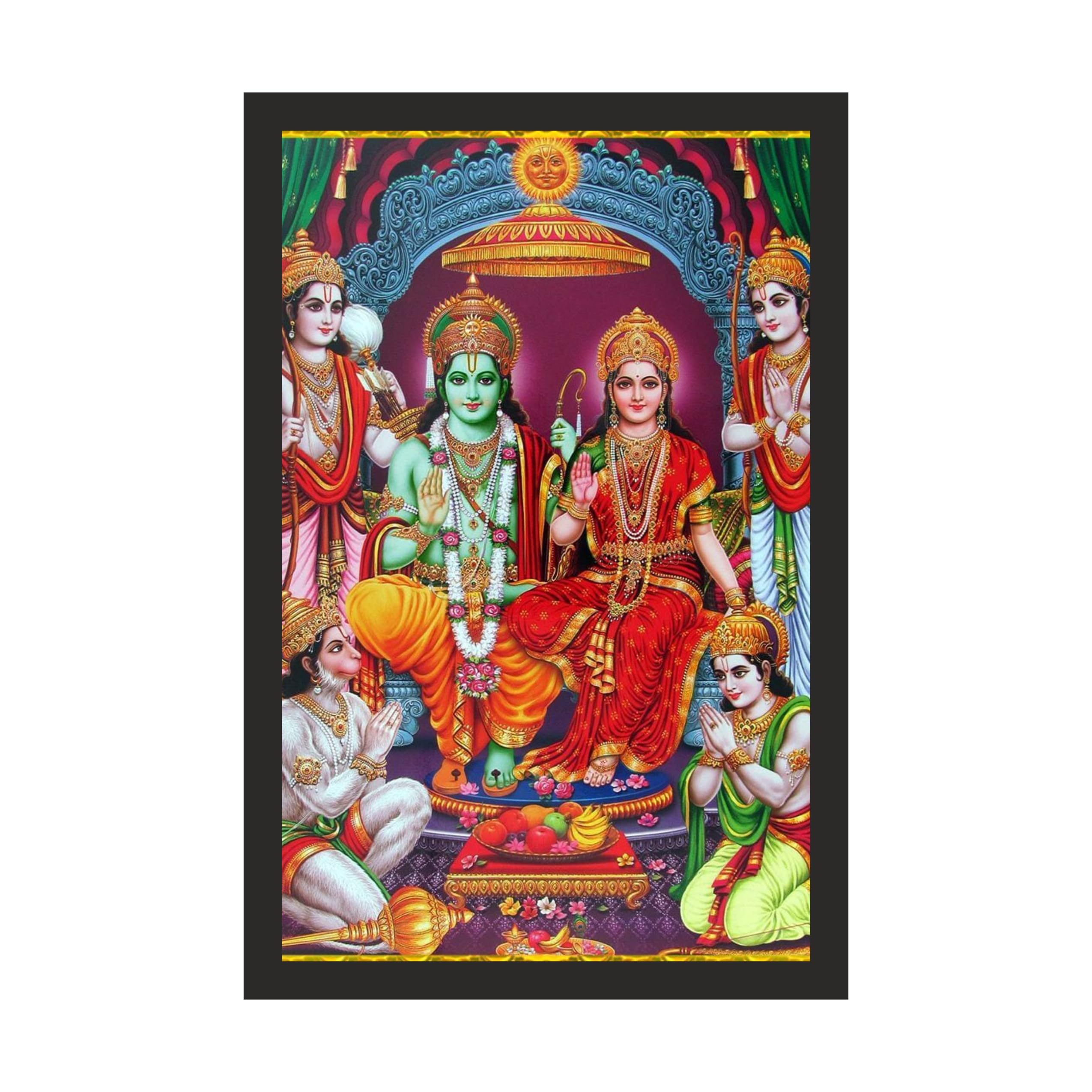 Grand Ram Darbar: 24x36 Inches