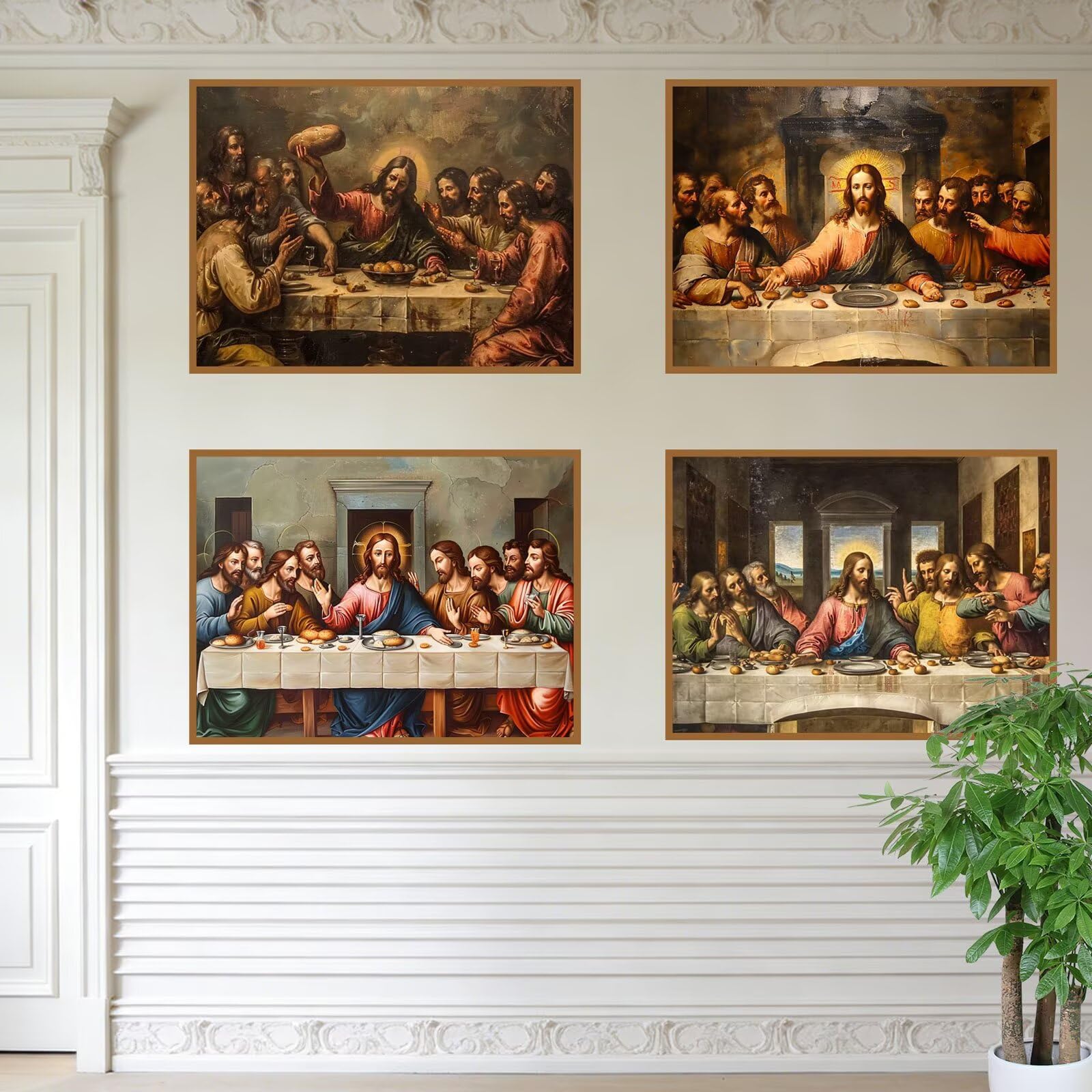 Malarstwo diamentowe rodzinne 100 x 80 cm kwadratowy obraz diamentowy 4 sztuki 2026 nowy DIY 5D zestaw do malowania diamentami z akcesoriami, prezenty świąteczne, Nowy Rok i Wielkanoc dekoracje