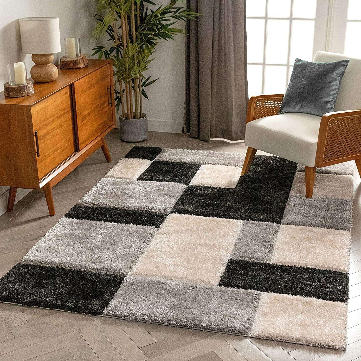 Buy ARSLA RUGS Fluffy Rug for Living Room UltraSoft Fur Shaggy Carpet