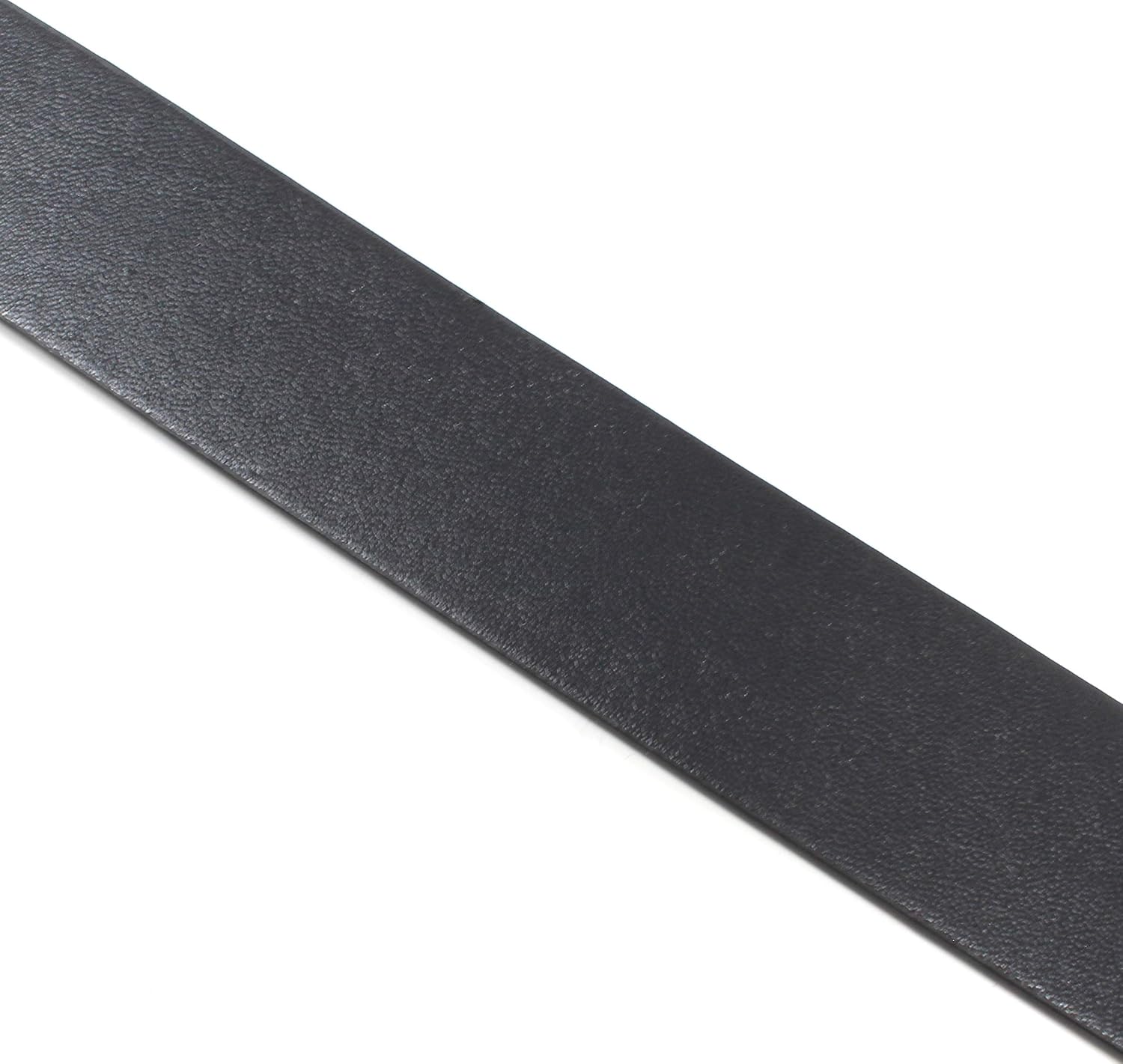 BC Belts Womens Leather Belt Strap with Smooth Grain Finish 1.25" Wide with Snaps for Interchangeable Buckle - Image 5