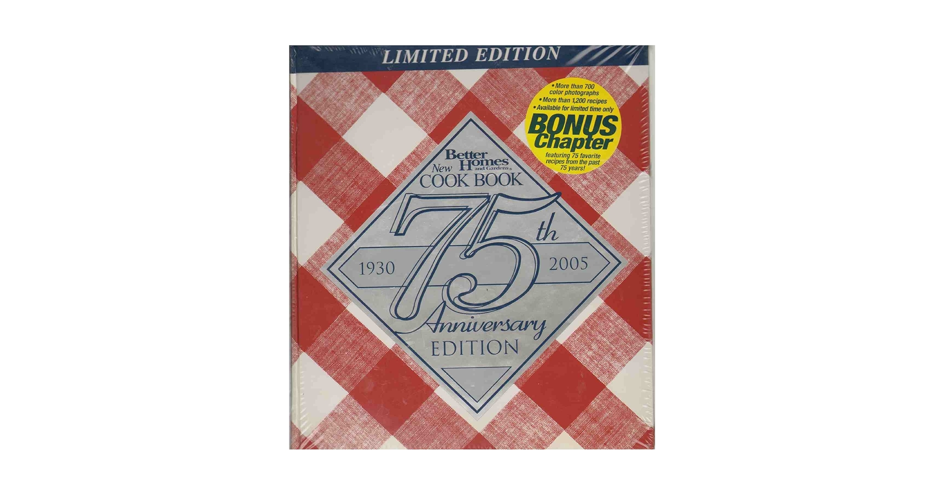Better Homes and Gardens New Cook Book, 75th Anniversary
