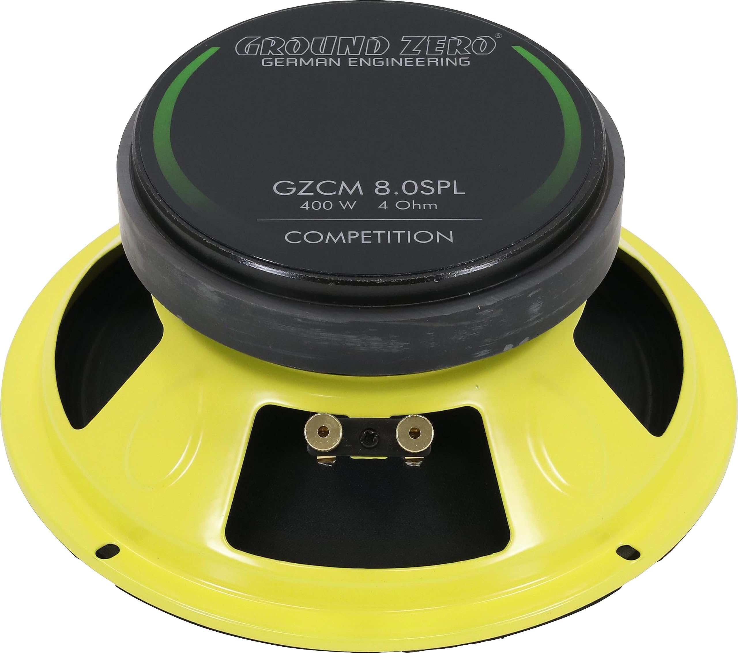 GROUND ZERO GZCM 8.0SPL – Mid-Woofer Da 20 Cm Con 400W Max, Sensibilità 95 DB, Impedenza 4 Ohm, Per Competizioni Car Audio (Singolo)