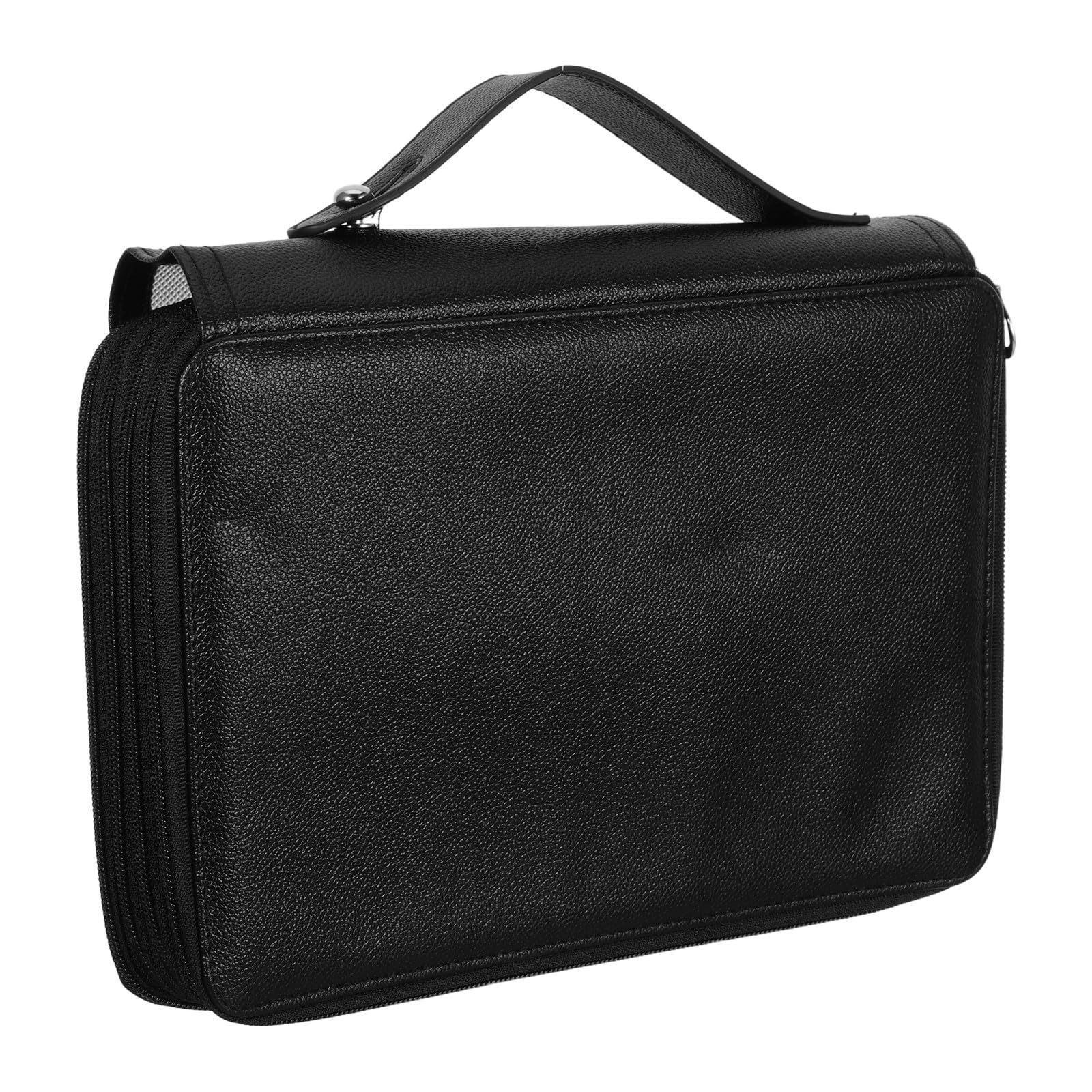 Trousse à Crayons de Couleur et 200 Emplacements Grosse Capacité avec 4 Couches Boîte de Rangement Portable en Tissu Oxford pour Artistes et Étudiants Lors des Séances d'art