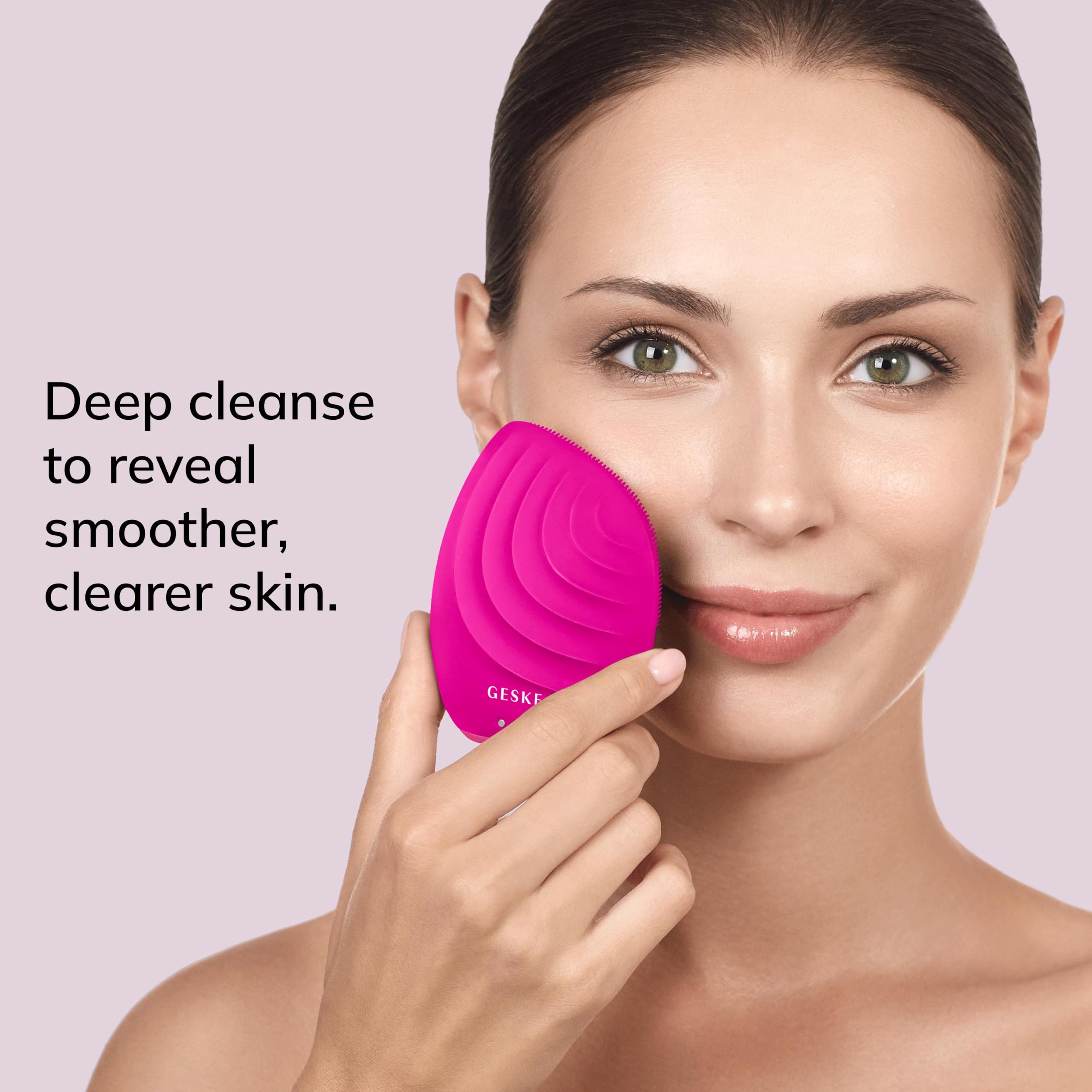 Amazon.com: GESKE SmartAppGuided™ Sonic Facial Brush 5 in 1