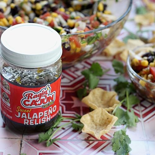 Miniatura 8 de Ragin' Cajun Spicy Sweet Jalapeño - 12 onzas líquidas (paquete de 1) - Añade un toque de calor y sabor a tus comidas