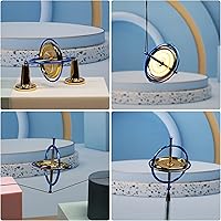 Vista 3 de Joytech Giroscopio de precisión de metal antigravedad, juguete de equilibrio giratorio, regalo educativo AG002