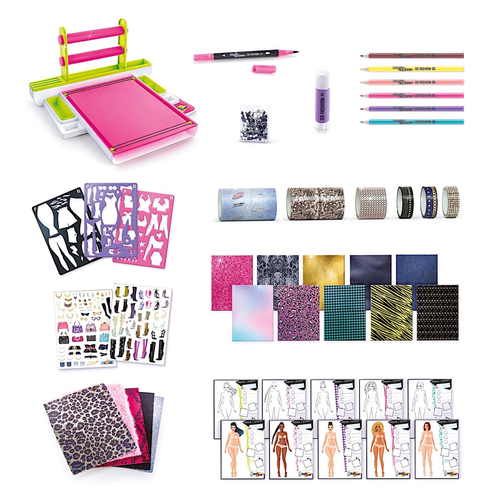 Canal Toys - Style 4 Ever Fashion Designer-OFG 232, OFG232, Wielokolorowy, Jeden rozmiar