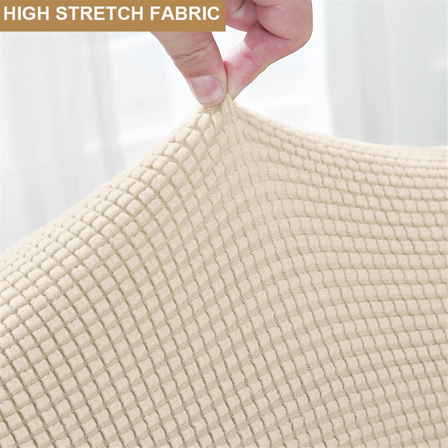 Stretch Swivel Bar Stool Cover with Backrest, Set of 2/4/6 Bar Chair Cover Kitchen Dining Room High Stool Cover,Light Purple,2pcs(Milk White,6pcs)