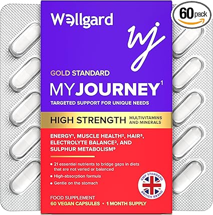 Wellgard My Journey Multivitamins bottle and packaging