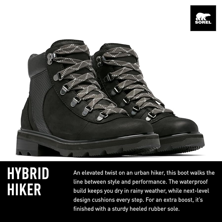 Amazon.com | Sorel Women's Lennox Hiker Waterproof Boots