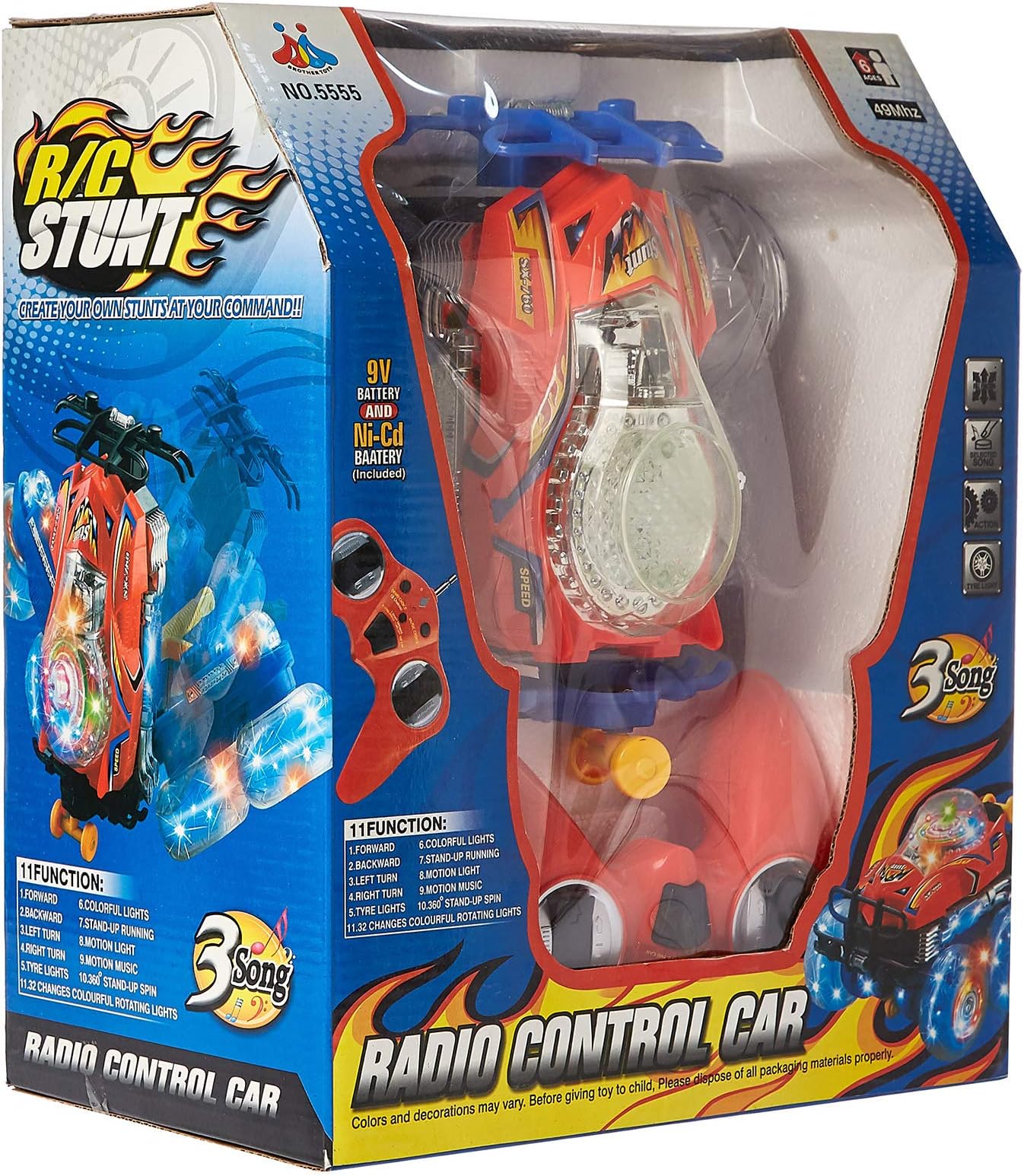 Remote- & App-Controlled Toys Lighting 3 Years & Above,Multi color