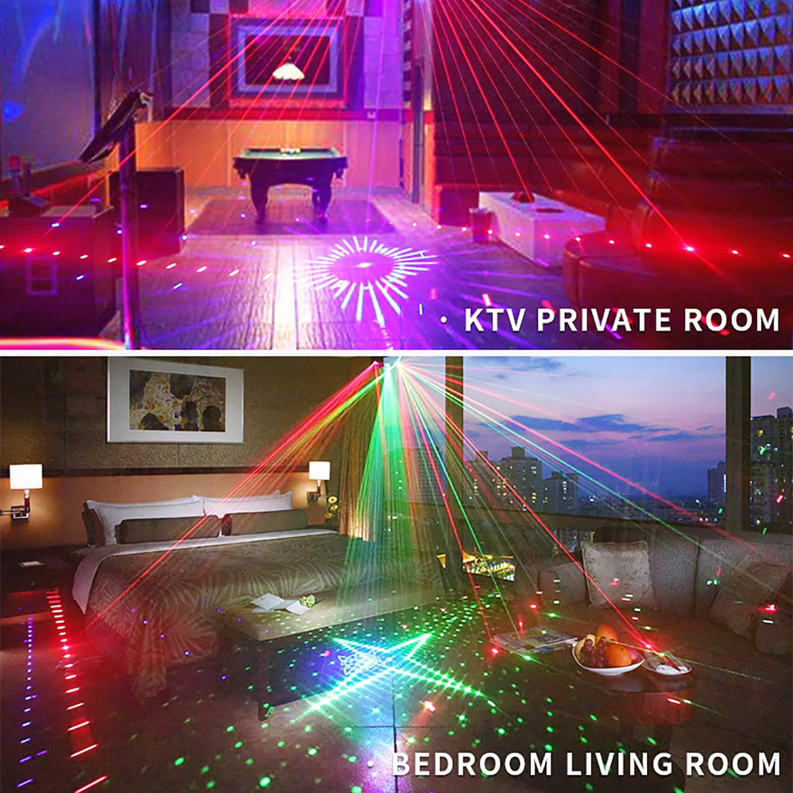 9 Eye RGB Proyector De Luz De Haz De Discoteca, Luz Estroboscópica Remota DMX, 4 Modos Ajustables, Luz De La Cabeza En Movimiento, para Accesorios para Fiestas