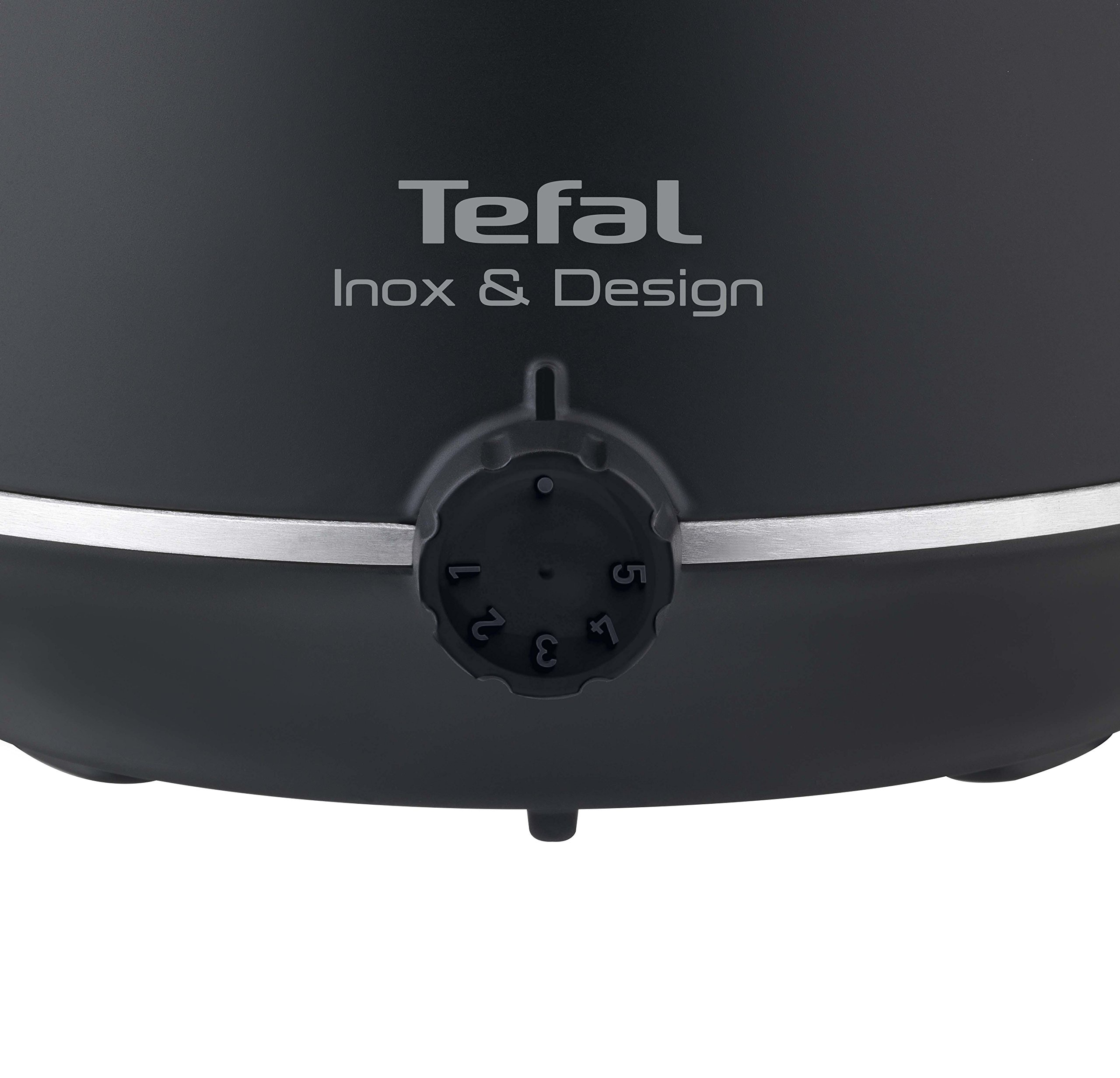 Tefal Inox & Design EF265812 - fondue - 800 W - noir/inox