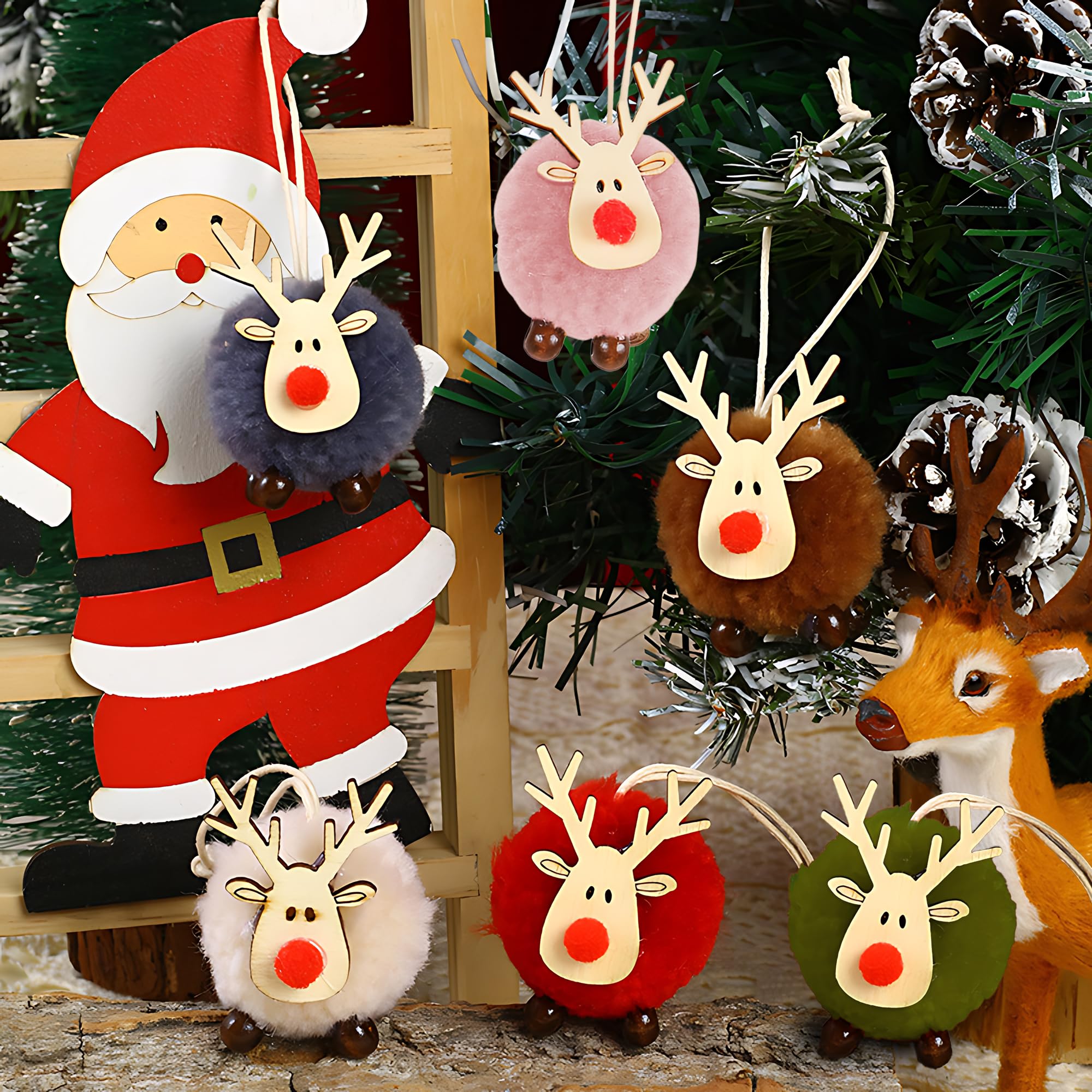 Decorazioni in oro renna per albero di Natale | Acquisti Online su
