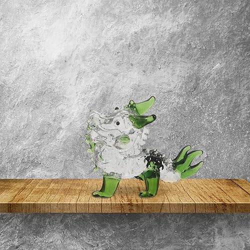 Miniatura 3 de HOLIDYOYO Figura de dragón de cristal, Feng Shui, dragón del zodiaco, coleccionables, arte de cristal, adorno de animal para decoración de oficina,