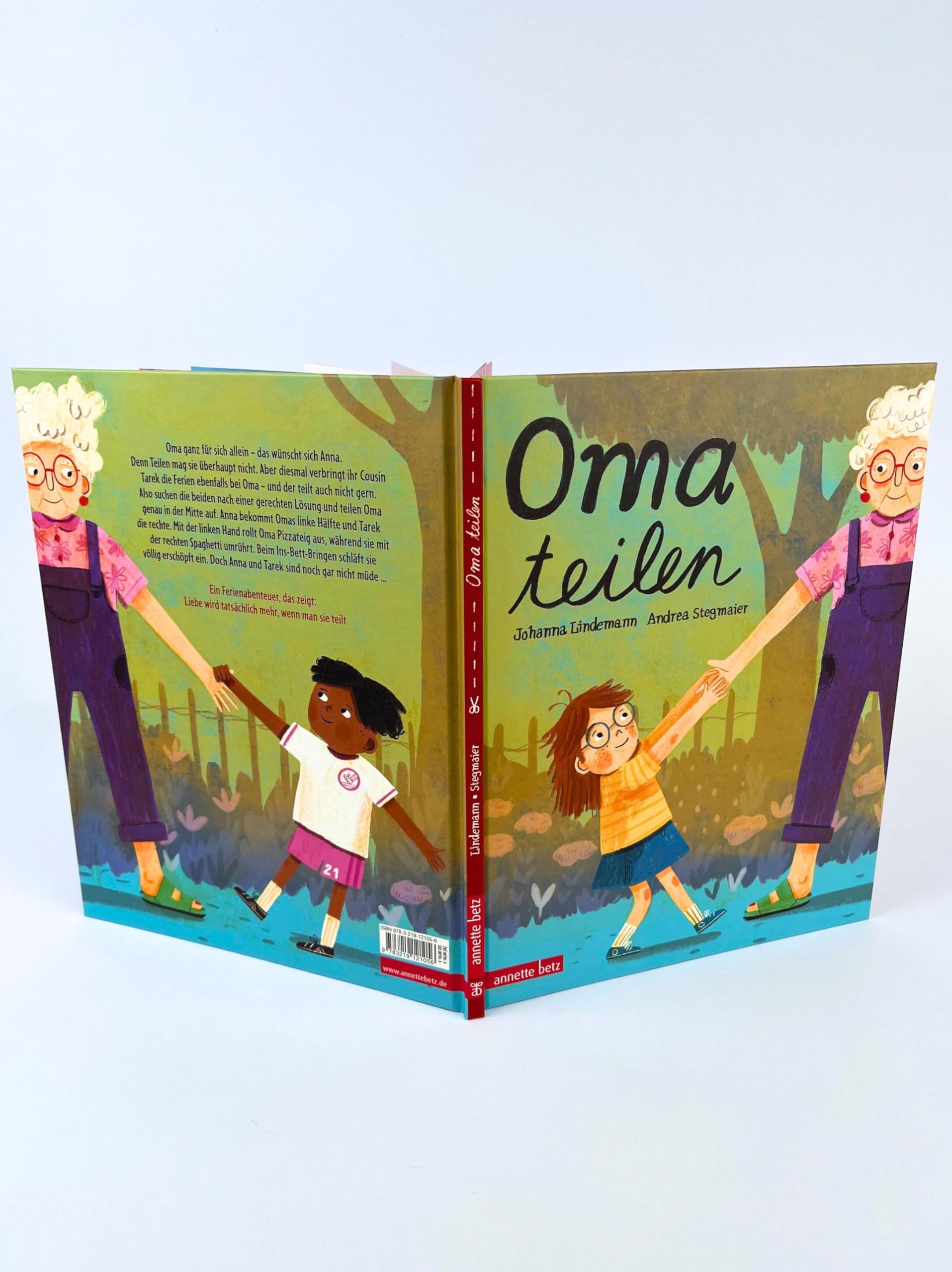 Oma teilen: Ein humorvolles Ferienbilderbuch über das Teilen