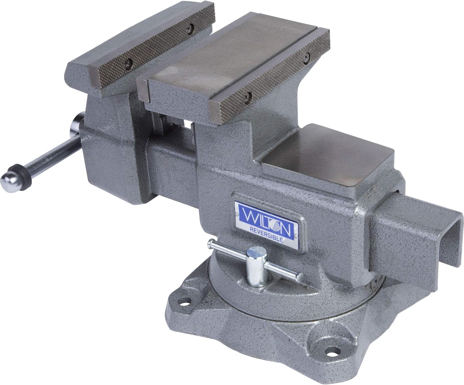 Flash Deals - 80% OFF Wilton 4650R, 6-1/2-Inch Reversible Bench Vise, 4-Inch Throat (28822)