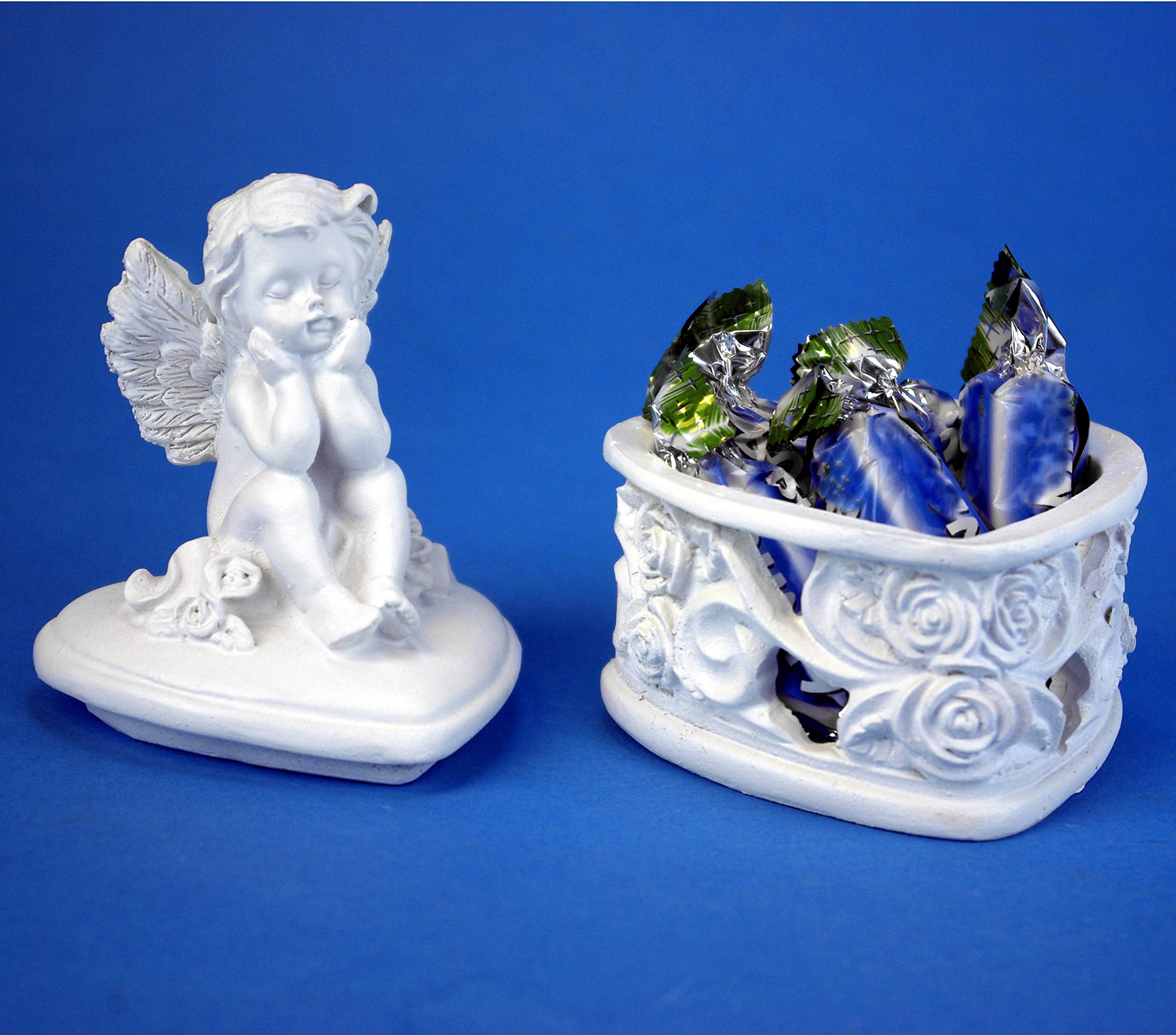 Boîte Figurine -statuette Ange Musicien - Bijouterie