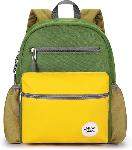 mibasies Mochila para niños y niñas, mochila preescolar de 2 a 4 años, mochila de jardín de infantes para niños y niñas, mochila de guardería,