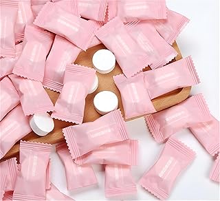 مجموعة من 20 قطعة من المناشف القطنية المضغوطة المحمولة للاستخدام مرة واحدة، مناشف مثالية للسفر والتخييم ومغامرات المشي لمسافات طويلة