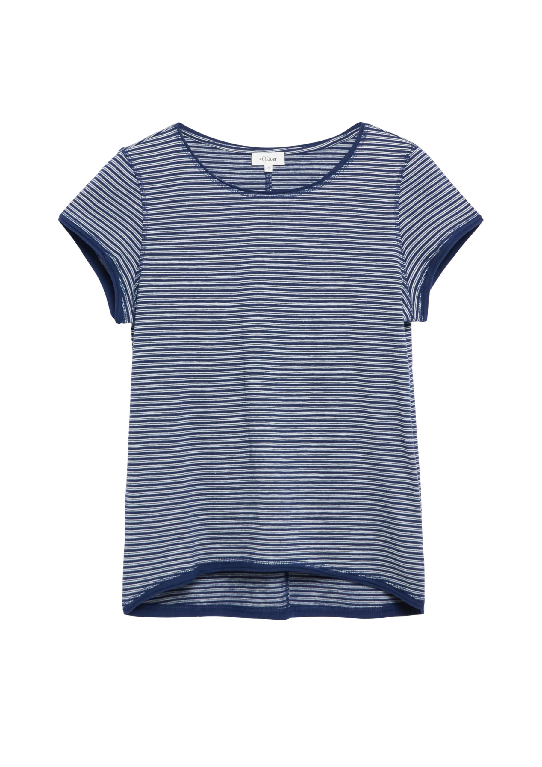 s.Oliver Women's 2182257 T-Shirt, Blue, 10