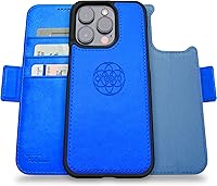 Vista 137 de Dreem Fibonacci - Funda tipo cartera para iPhone 14 Plus Funda desmontable de piel vegana 2 en 1 con soporte integrado, soporte para tarjetas