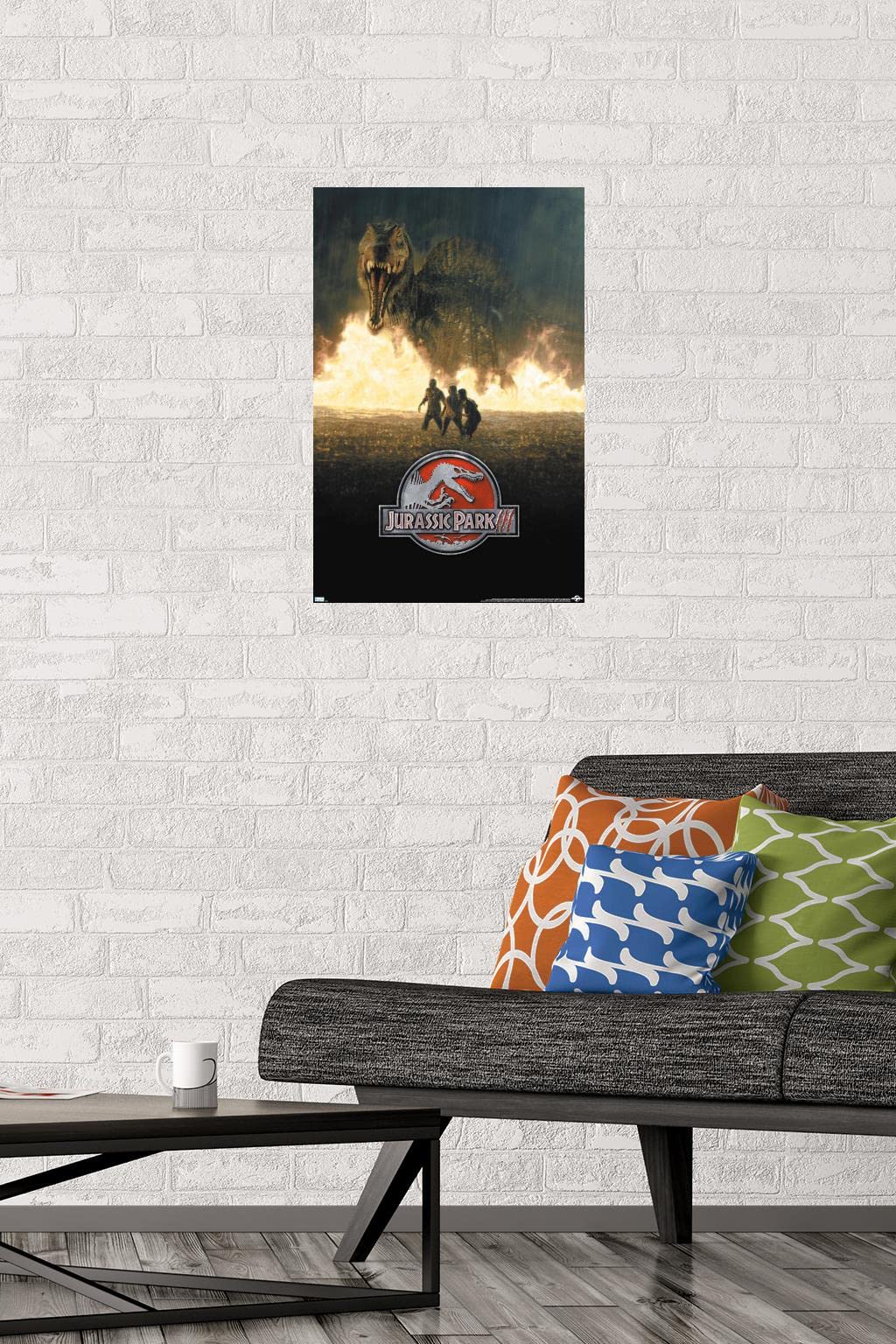 Amazon.com: Trends International Jurassic Park 3 - Run Wall Poster
