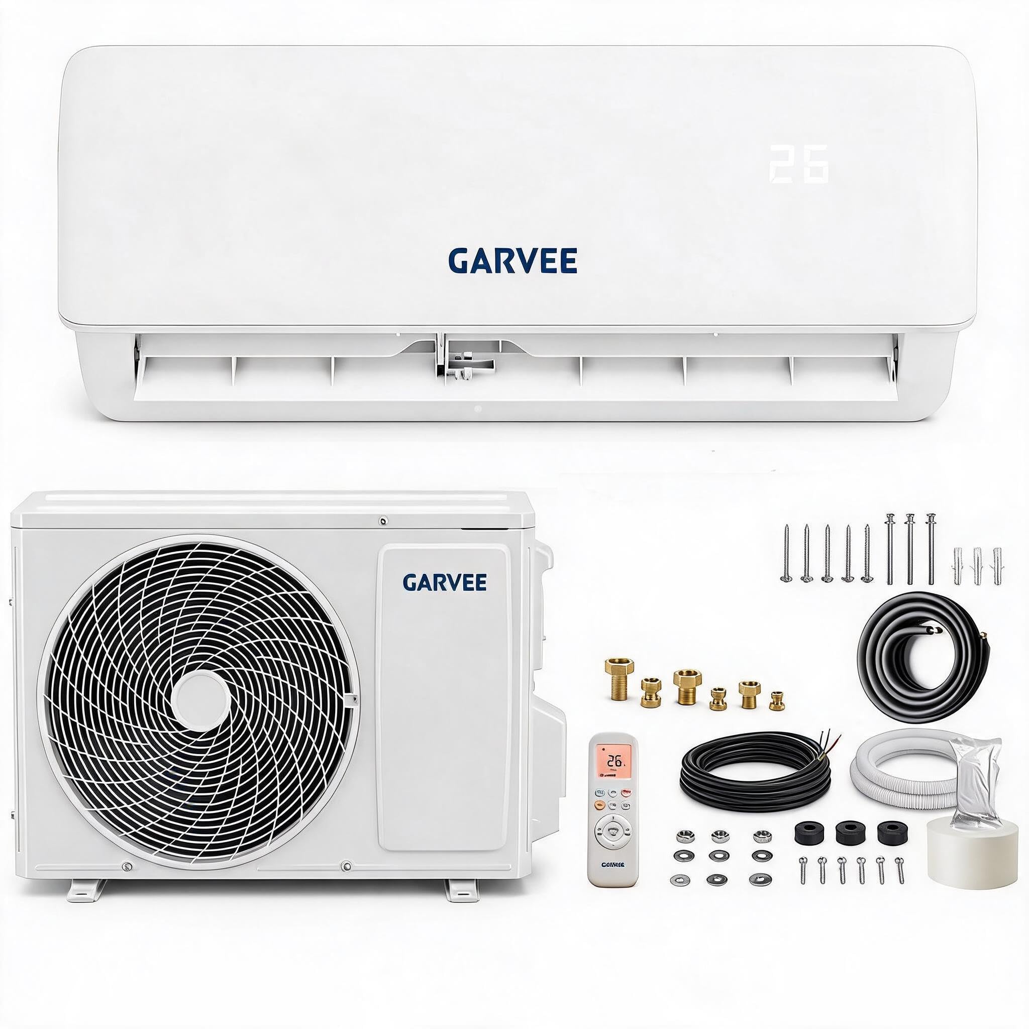 Zstar Condizionatore Split Inverter 24000 BTU (7,2 kW) Pittura murale caldo/freddo A++/A++ - ultra silenzioso 19 dB - Wi‑Fi + App - Filtro carbone attivo, evaporatore antibatterico, R32, kit pittura