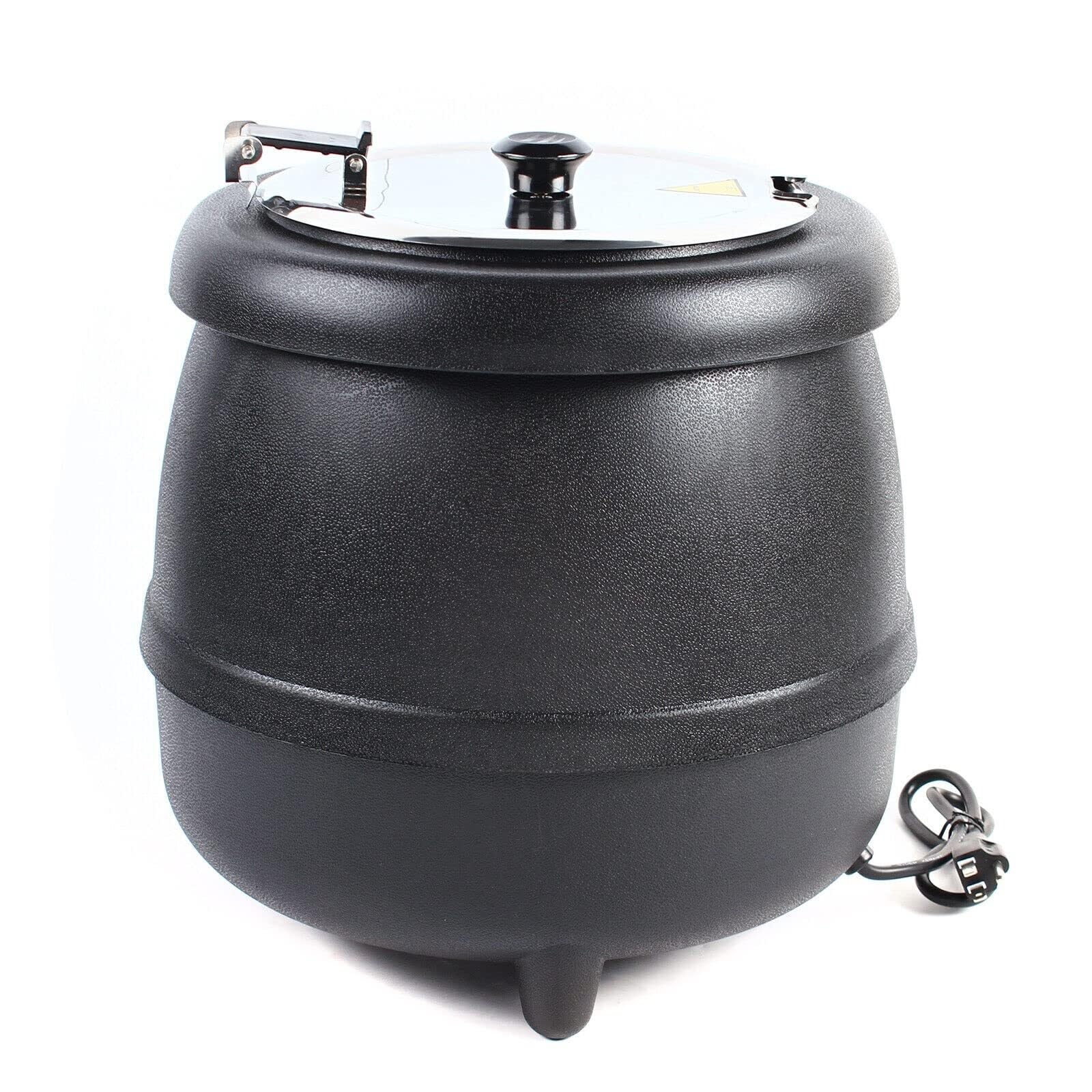 Scaldavivande Elettrico da banco da 10 Litri per ristoranti Commerciali, 400 W, per zuppe, Catering, Buffet