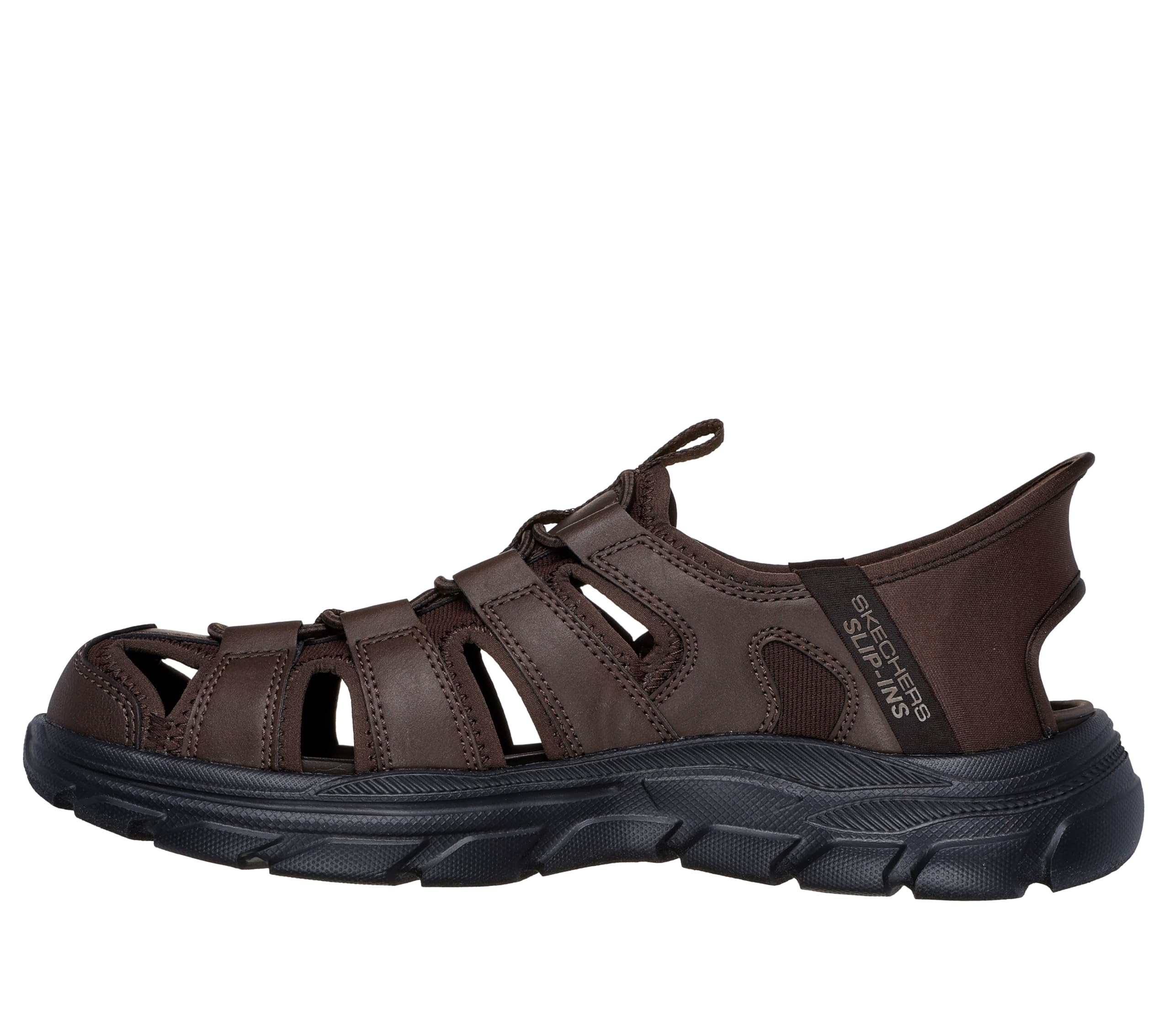 Skechers 205182 Choc Sandalia Slip-INS REVOLTED Hombre
