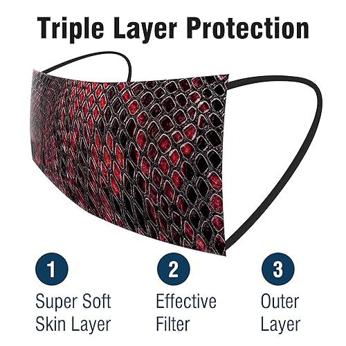 Miniatura 5 de WECARE Mascarillas desechables para niños 50 máscaras faciales de la colección deportiva envueltas individualmente