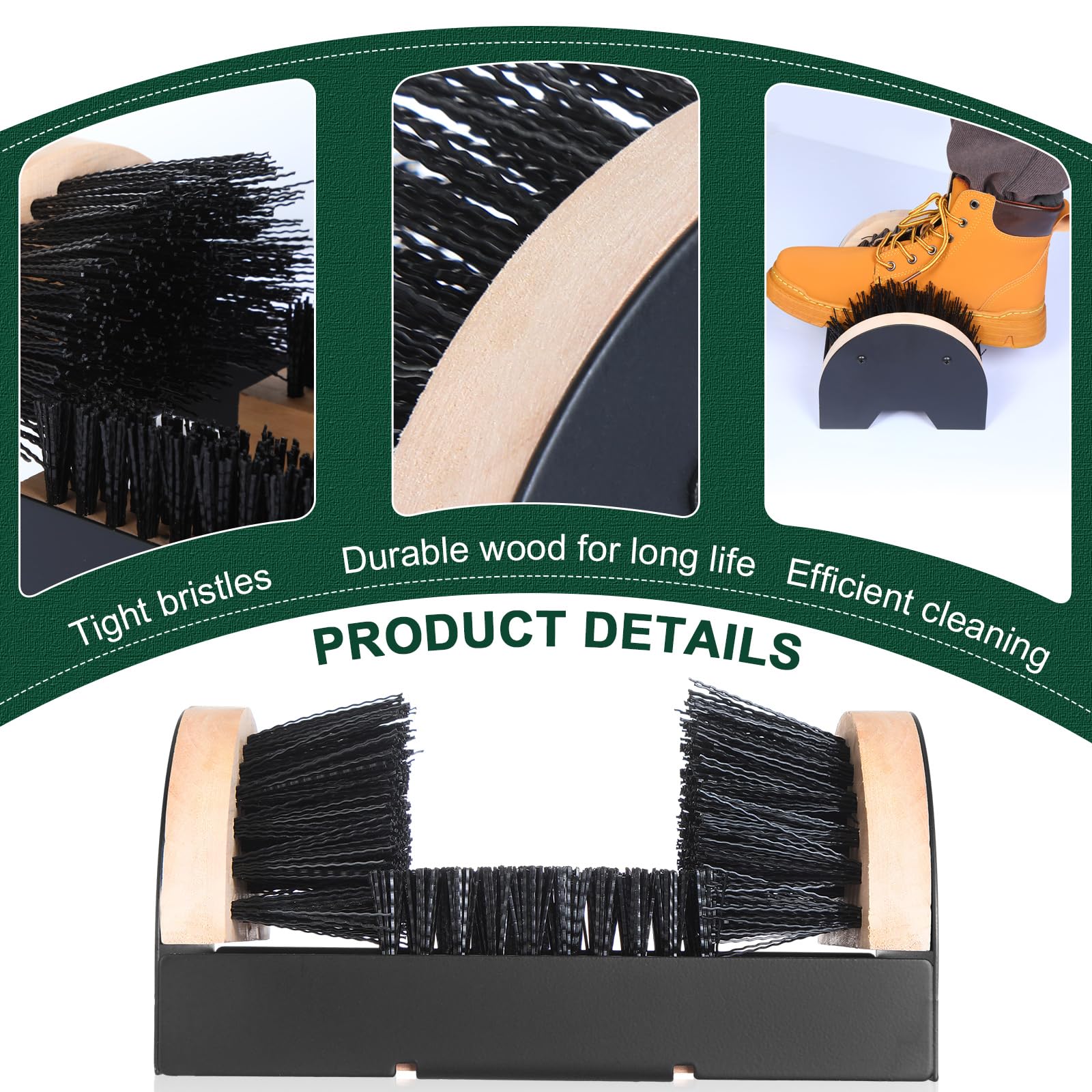 Bore Baby Boot Scrubber - Heavy Duty Outdoor Boot Scraper & Mud Cleaner - View #10