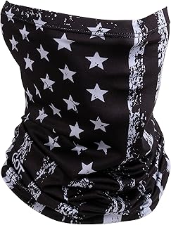 GOT Sports UPF 50+ Fishing Neck Gaiter - UV Face Mask Sun Protection for Men & Women - Camo SPF Face Cover Gator