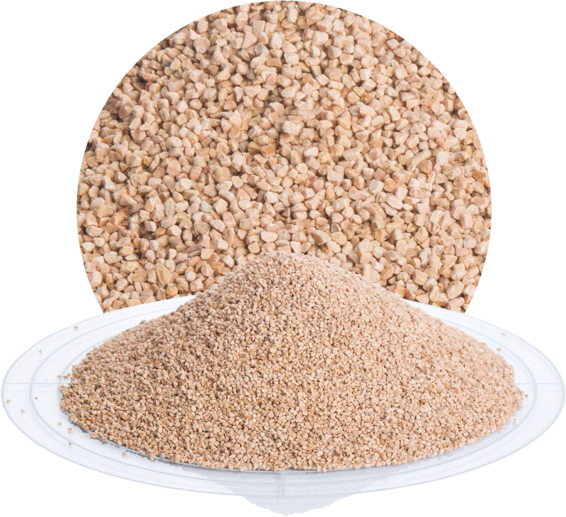 Produktbild von Nussschalengranat Strahlmittel 25 Kg – 800–1300 µm, Härte 2–3 Mohs, Für Schonendes Reinigen Und Polieren