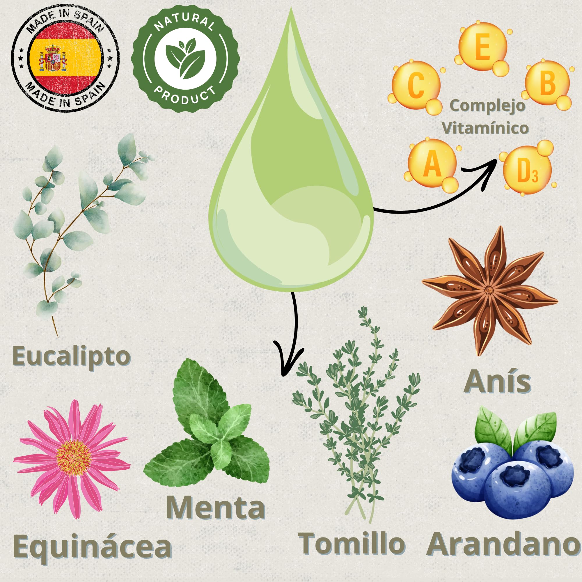 Broncare - Respiratorio Caballos 1L – Extractos de Menta, Eucalipto, Tomillo y Hierbas – Refuerzo Inmunitario y Bienestar Pulmonar – Ideal en Ambientes con Polvo, Calor o Estrés