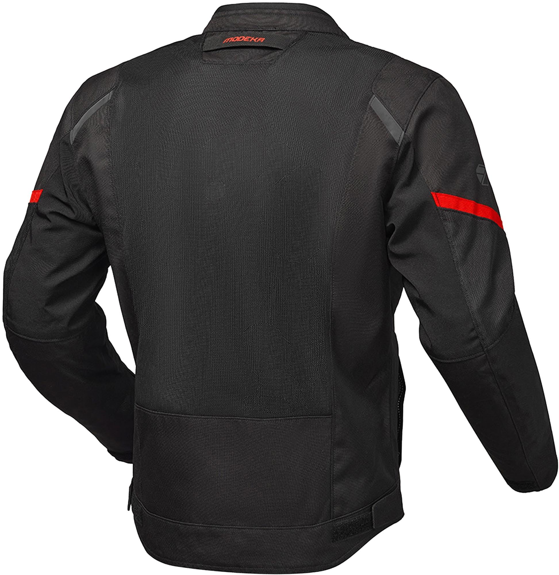 Modeka Jano Air Kurtka tekstylna motocyklowa, czarny/czerwony, XL